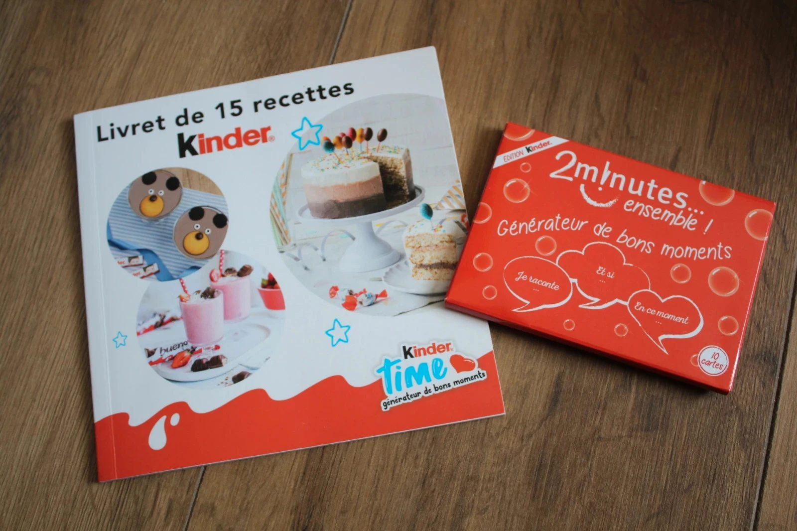 Lot Kinder Time : Recettes & Moments de Partage